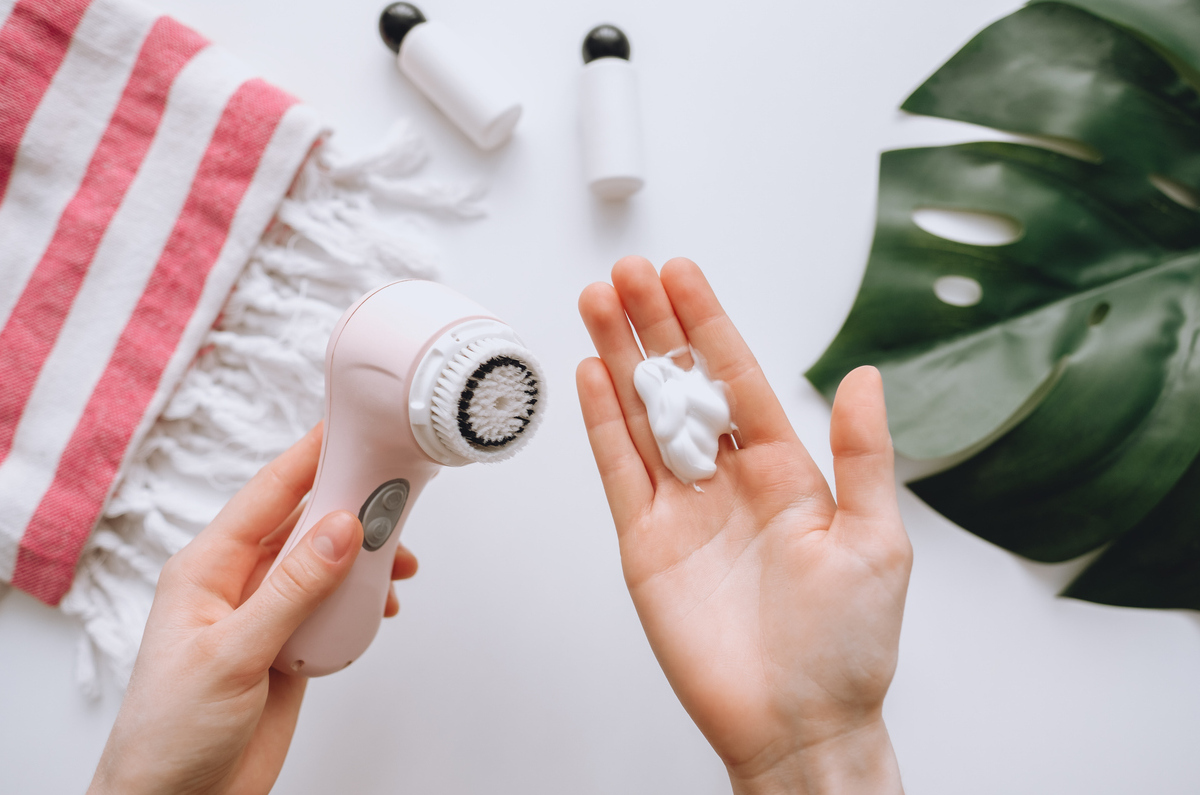 美顔器を使用する際のイメージ画像