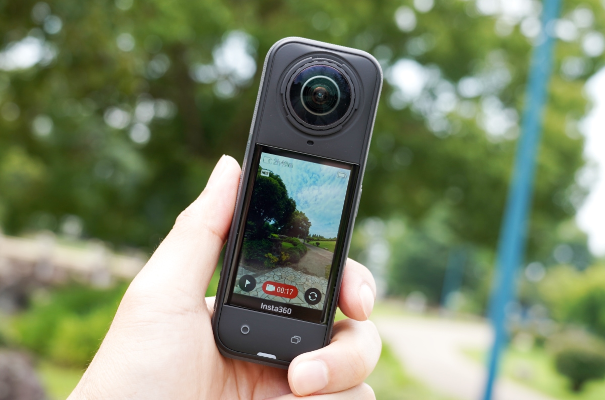 Insta360 X5実機レビュー！360度撮影が可能なアクションカメラ。その