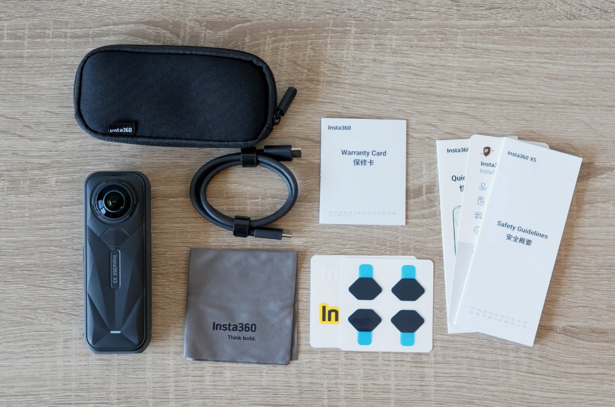 Insta360 X5付属品