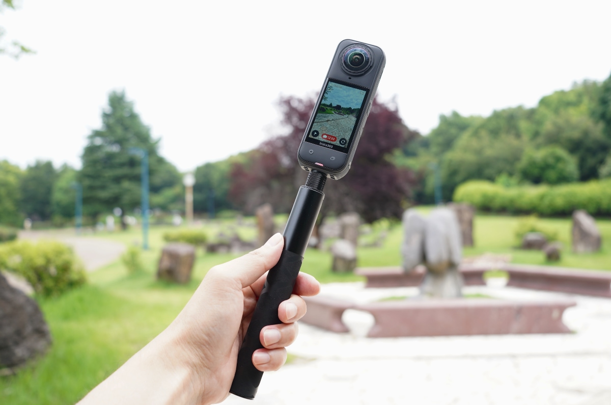 Insta360 X5実機レビュー！360度撮影が可能なアクションカメラ。その