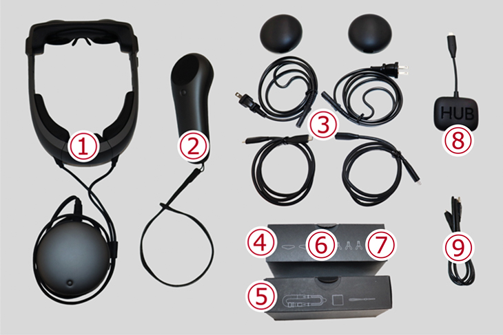 Magic Leap1(Size1,2) 開発者用MRヘッドセット HUBセット