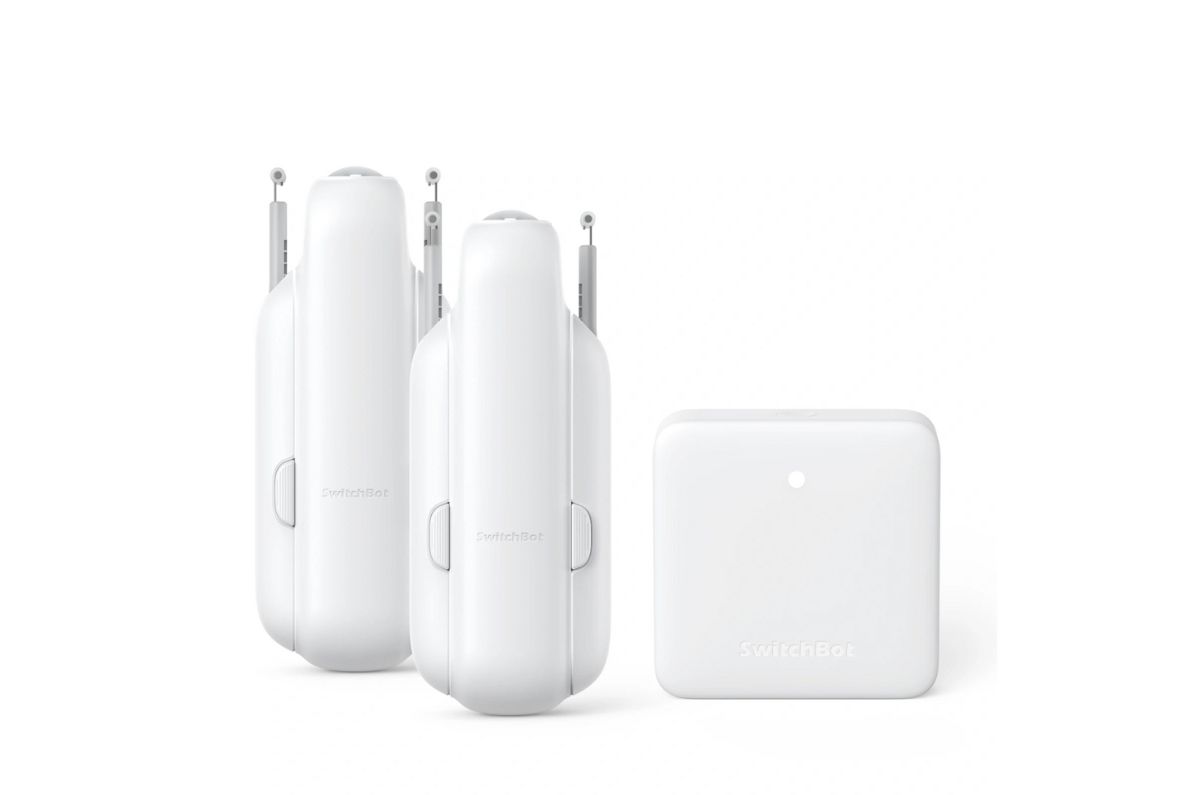 SwitchBot 朝目覚めカーテンセット(SwitchBot カーテン2+ハブミニ)