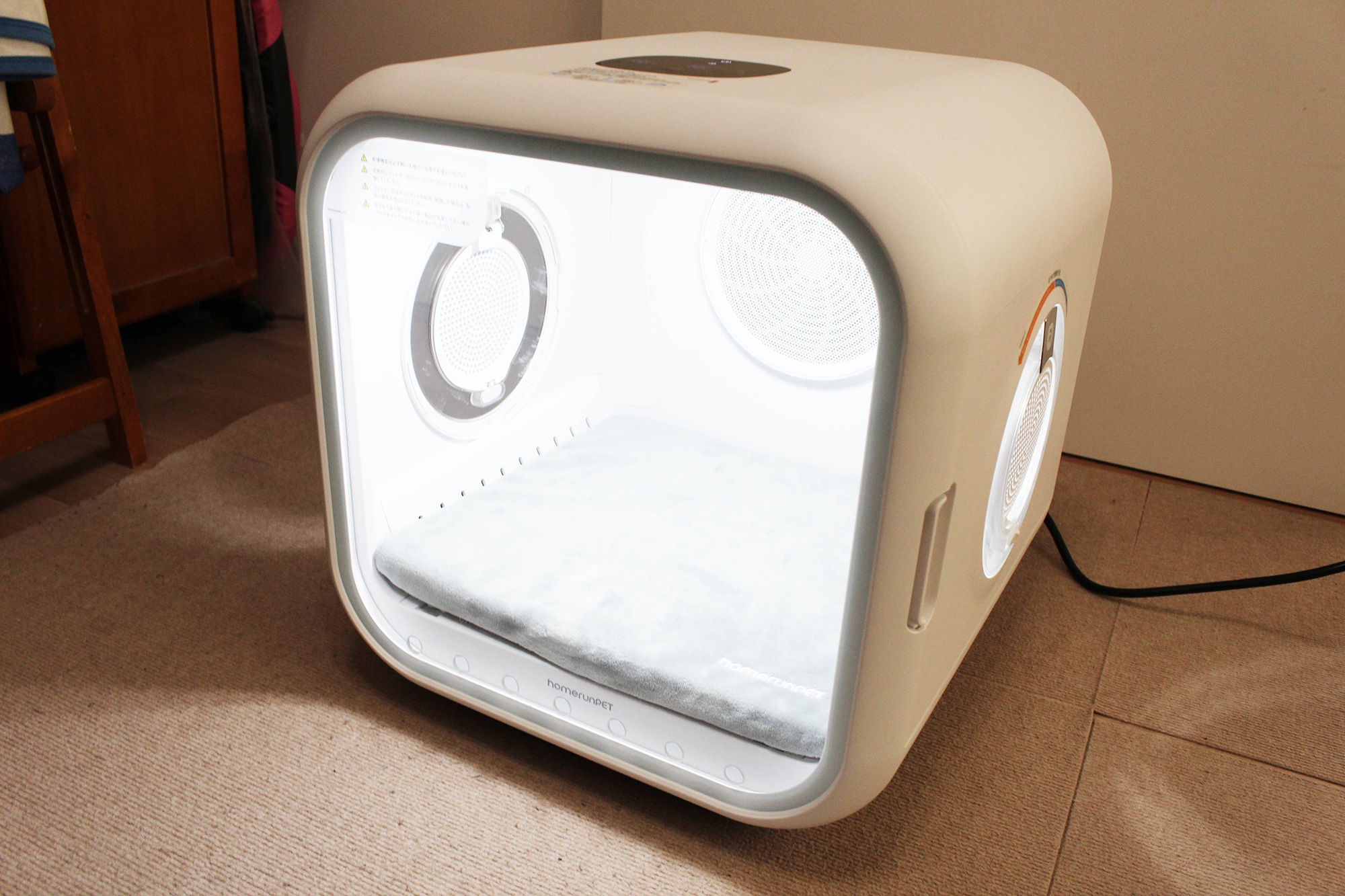 週末まで値下げ　美品RunPet ドライヤールーム Drybo Plus Homerunpet（ホームランペット） ドライヤーハウス「ドライボ・プラス