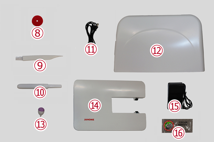 JANOME ジャノメ コンピューターミシン JY113 フットコントローラー_2