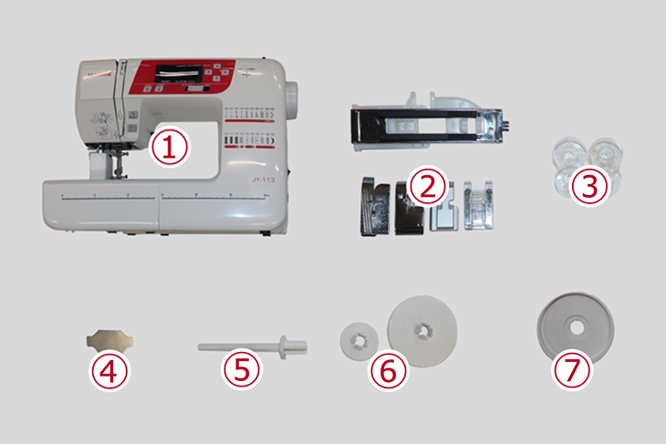 JANOME ジャノメ コンピューターミシン JY113 フットコントローラー_1