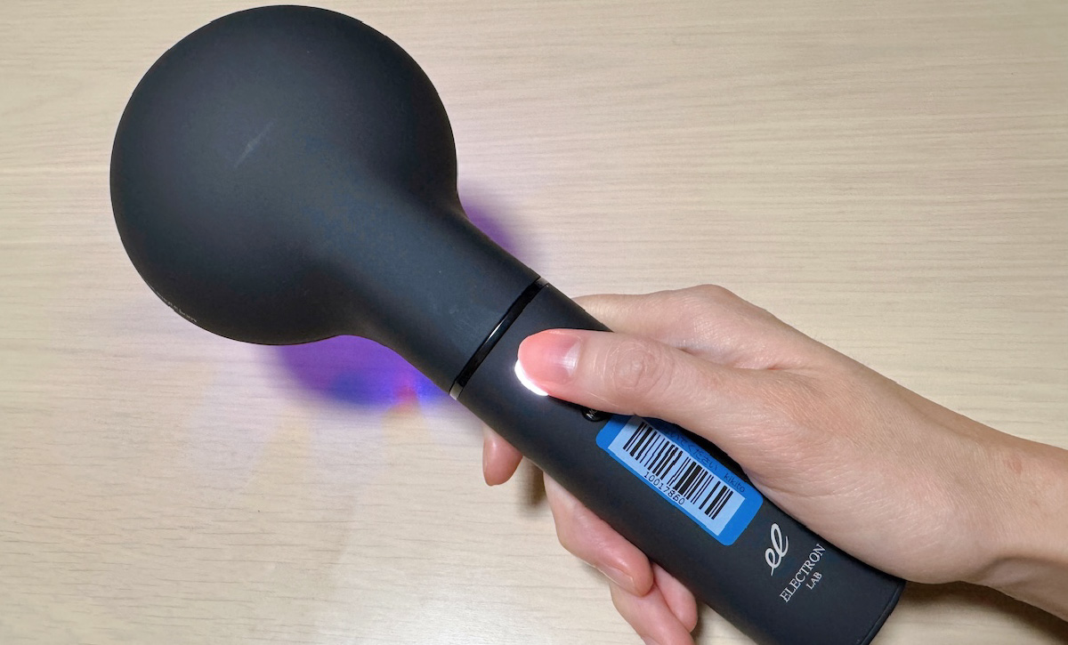 デンキバリブラシ本体裏