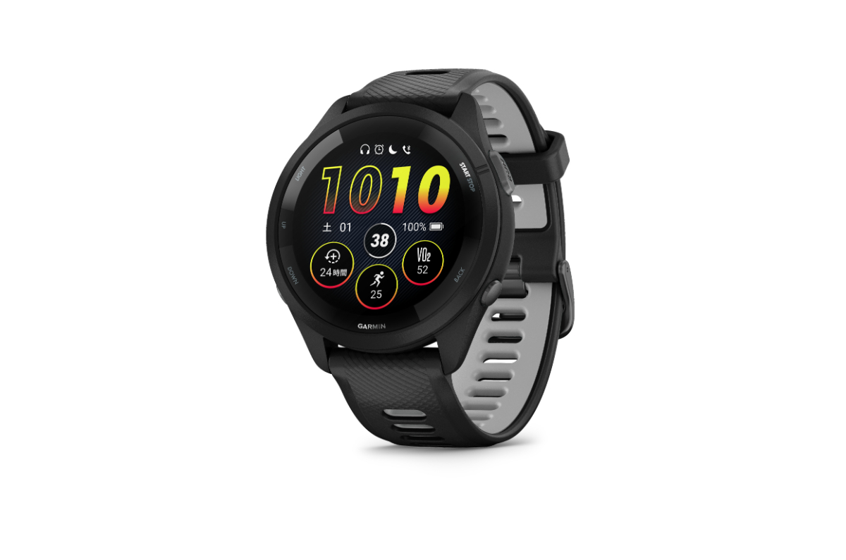 GARMIN Forerunner ランニングウォッチ GPS 早い者勝ち‼️ GARMIN ガーミン(Garmin) Forerunner 165 BlackGray ランニング