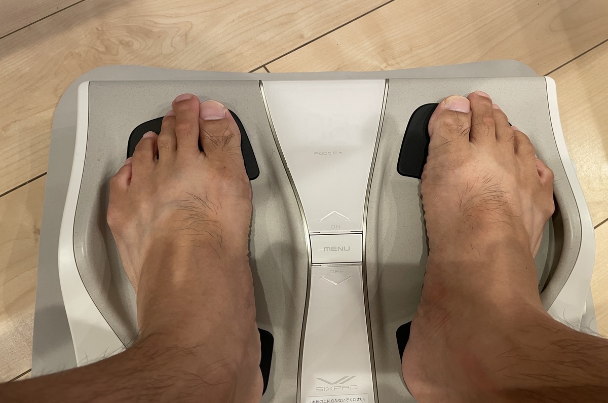 SIXPAD（シックスパッド）の効果は？運動不足の理学療法士が検証