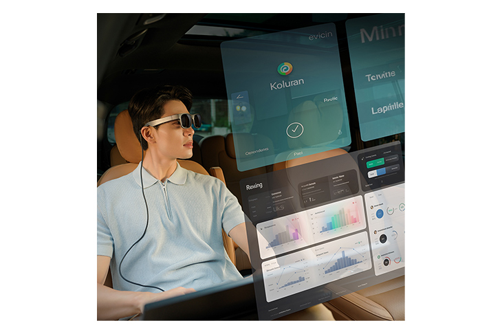 「TCL NXTWEAR S+」を着用した男性の画像