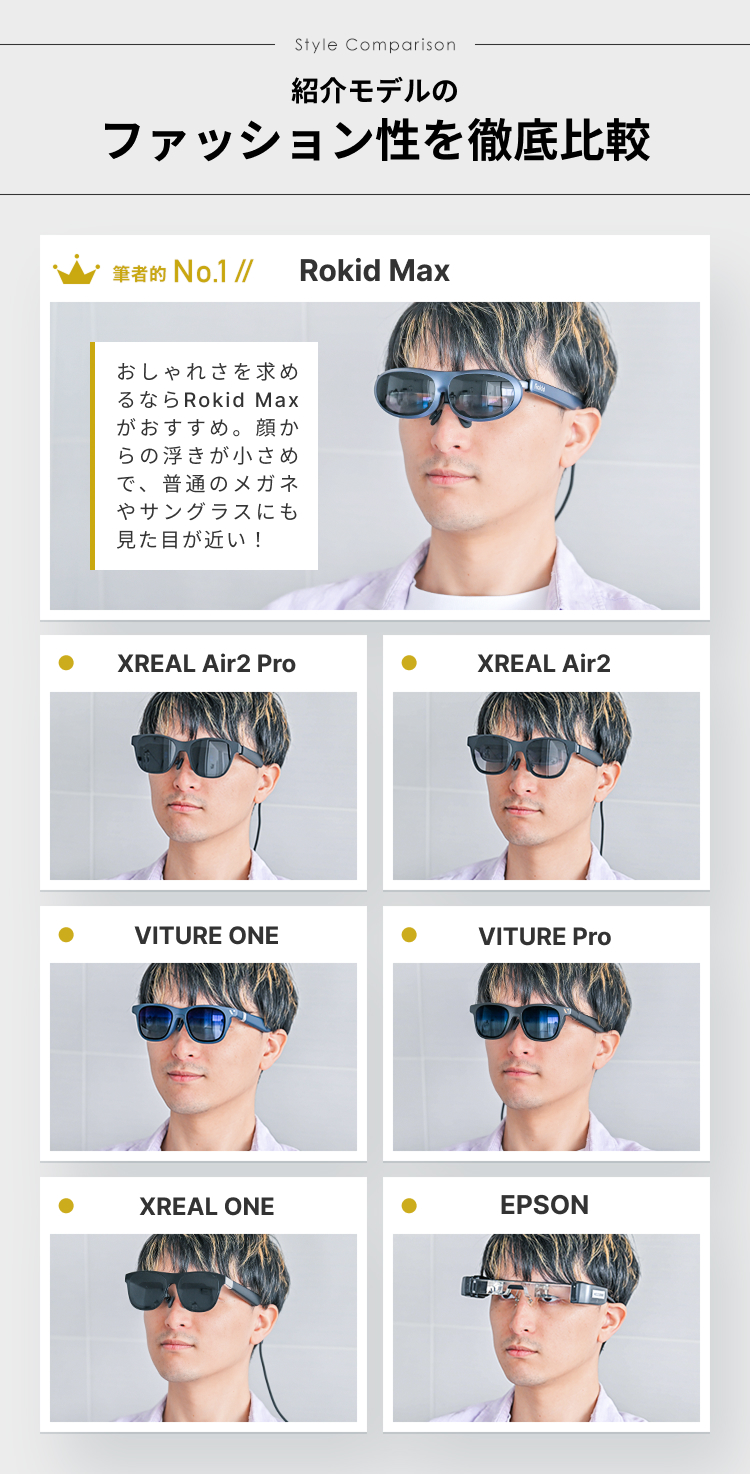 2025年】スマートグラスのおすすめ人気商品7選！使って感じた魅力を