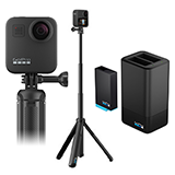 【dカード特設】GoPro MAXアクセサリーセット（MAX グリップ+三脚 他付属）